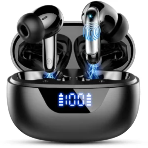 Bluetooth 5.3 Wireless Earbuds, In-Ear, Noise Cancelling, 48H Playtime, Clear Calls