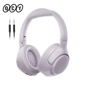 QCY H3 ANC Wireless Over-Ear Headphones, Bluetooth 5.4, Hi-Res Audio, 43dB Hybrid Noise Cancelling, 60H Battery